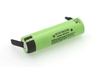 Batería Panasonic NCR18650B de Litio para soldar