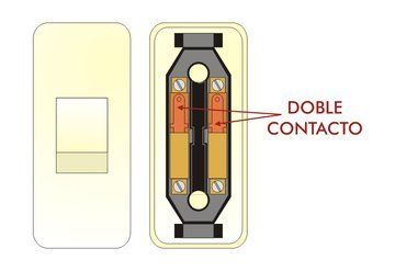 Interruptor Bipolar Pasante 10A/250V, Contactos de Plata - Imagen 3