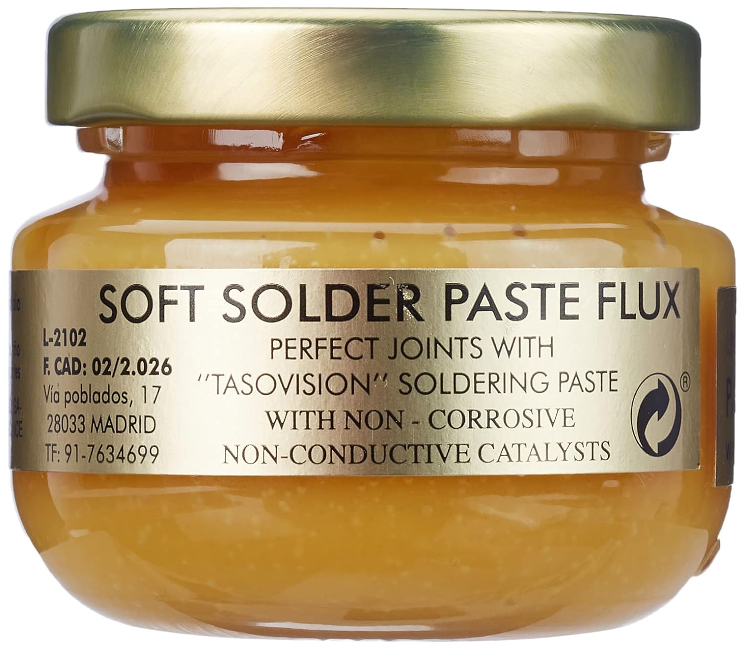 Pasta de soldar 50 mL de TasoVision