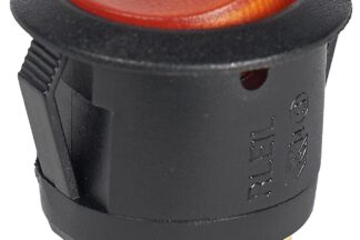 Interruptor Empotrable Basculante Luminoso T125ºC 6A/250VAC