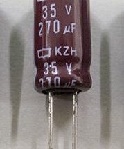 Condensador electrolítico 270uF 35V