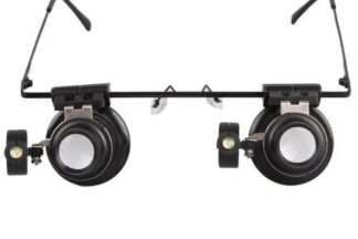 Gafas-Lupa ajustable para relojeros y reparaciones