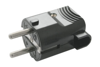 Clavija 2P+T Salida Lateral 4,8mm 16A/250V 3680W