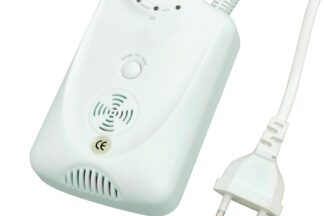 Detector Monóxido de Carbono CO y Gas, 2 en 1, 220V
