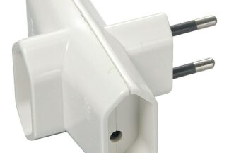Adaptador Enchufe de 3 tomas, TRIPLE, homologado, protección niños