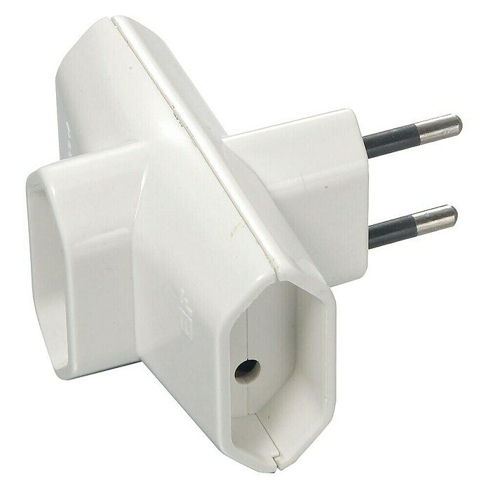 Adaptador Enchufe de 3 tomas, TRIPLE, homologado, protección niños