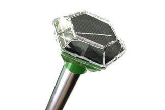 Ahuyentador ultrasonidos solar para jardines