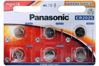 PILA CR2025 PANASONIC LITIO 3V Caduca 01-2031