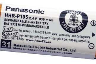 Batería teléfono 2,4V/830mAh PANASONIC ORIGINAL HHR-P105 Type 31 NIMH