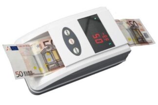 Contador y detector de billetes falsos