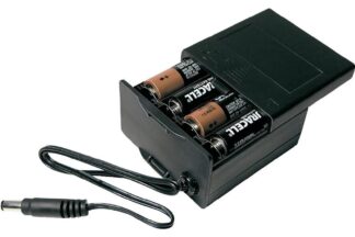 Portapilas x8 R6 (AA) con tapas y cable