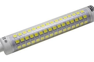 Bombilla LED lineal R7S, 118mm, 8W Día / 10W Cálida DH