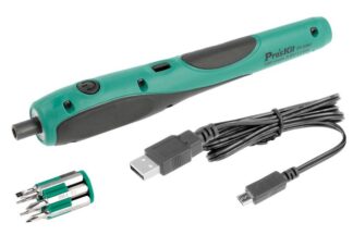 Destornillador recargable USB con 7 puntas