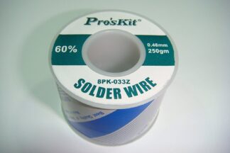 Carrete de Estaño (250gr) 0,46mmØ, Sn60/Pb40