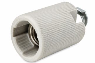Portalámparas Cerámico E14 con Soporte M10, 2A/250V