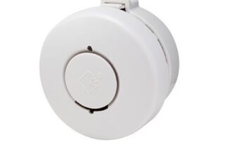 Detector de humos con alarma sonora y luminosa