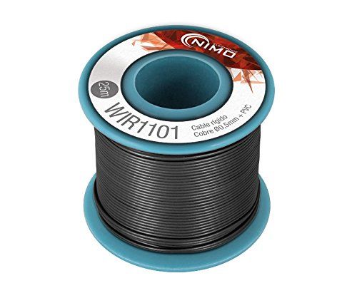 Cable rígido (0,5mm) para conexiones (25 metros)