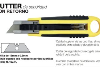 Cúter de seguridad de 'recogida automática'