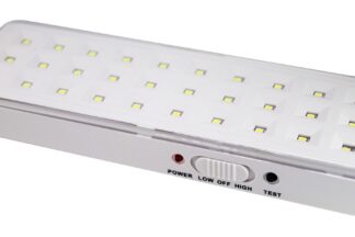 Luz de Emergencia Portátil/Linterna Recargable, 230V, 3W, 160lm