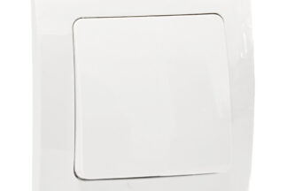 Interruptor/Conmutador Empotrable Lille Blanco 10A/250V 80x80x12mm