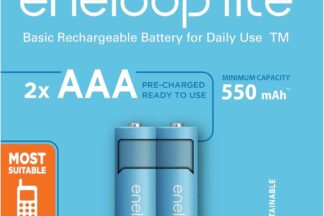 Batería AAA Panasonic 'Eneloop Lite' 1,2V 550mAh (2 Unidades)
