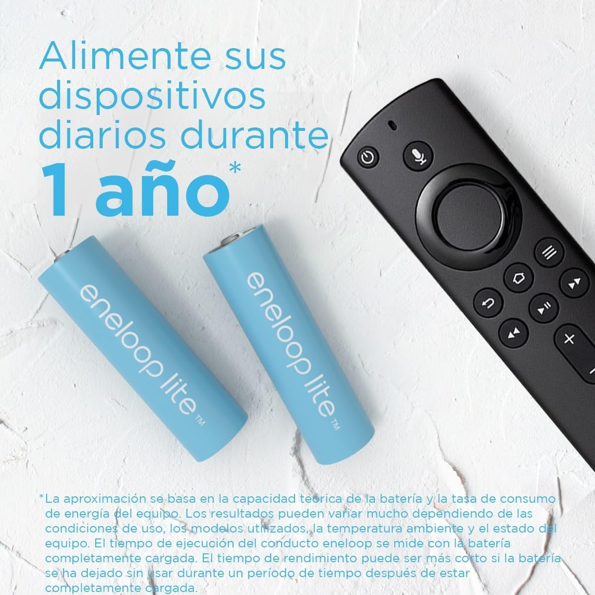 Batería AAA Panasonic 'Eneloop Lite' 1,2V 550mAh (2 Unidades) - Imagen 3