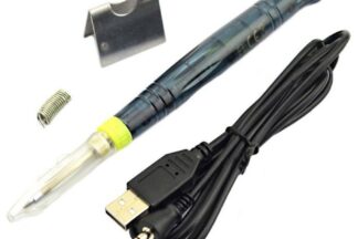 Soldador USB tipo lápiz de 8W, punta fina 0,2mm
