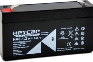 Batería de plomo 6V 1,3Ah, 97x52x24mm