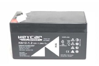 Batería plomo AGM 12V 1,2Ah, 97x43,7x52,6mm