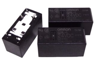 RELE 24Vdc 12A/250Vac 1cto SPDT 2+3 Pin, Paso 3,5mm, OMRON G2RL-1-24VDC