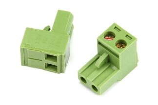 Conector regleta PCB 2P, PASO 5,08mm, 10A/300V (10 Unidades)