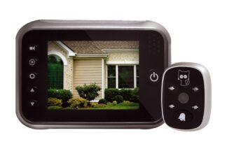 Mirilla Puerta con Visor Pantalla Digital, Foto + Video 24H