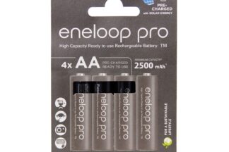 Baterias AA 1,2V/2550mAh ENELOOP PRO Panasonic Blister 4uds