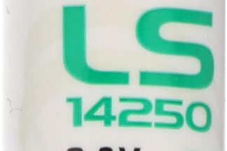 Pila Litio Cilindrica 3,6V 1200mAh SAFT LS14250, Ø14,50 x 25mm