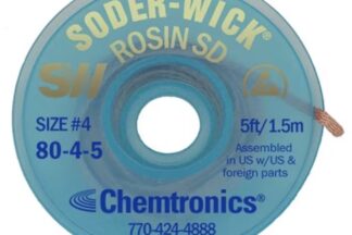 Malla Desoldar 2,8mm Ancho, 1,5m Largo 80-4-5/SW18045 Chemtronics USA