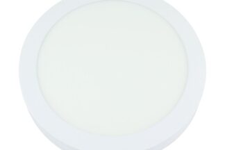 Plafón Led Redondo de Superficie 18W Blanco 225x35mm