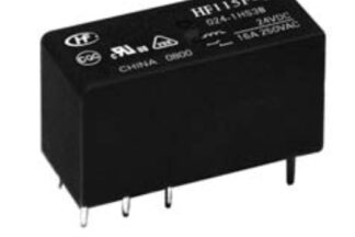 RELÉ 12VDC 16A/250V 8pin SPDT 105ºC HF115F-T/012-1ZS3A