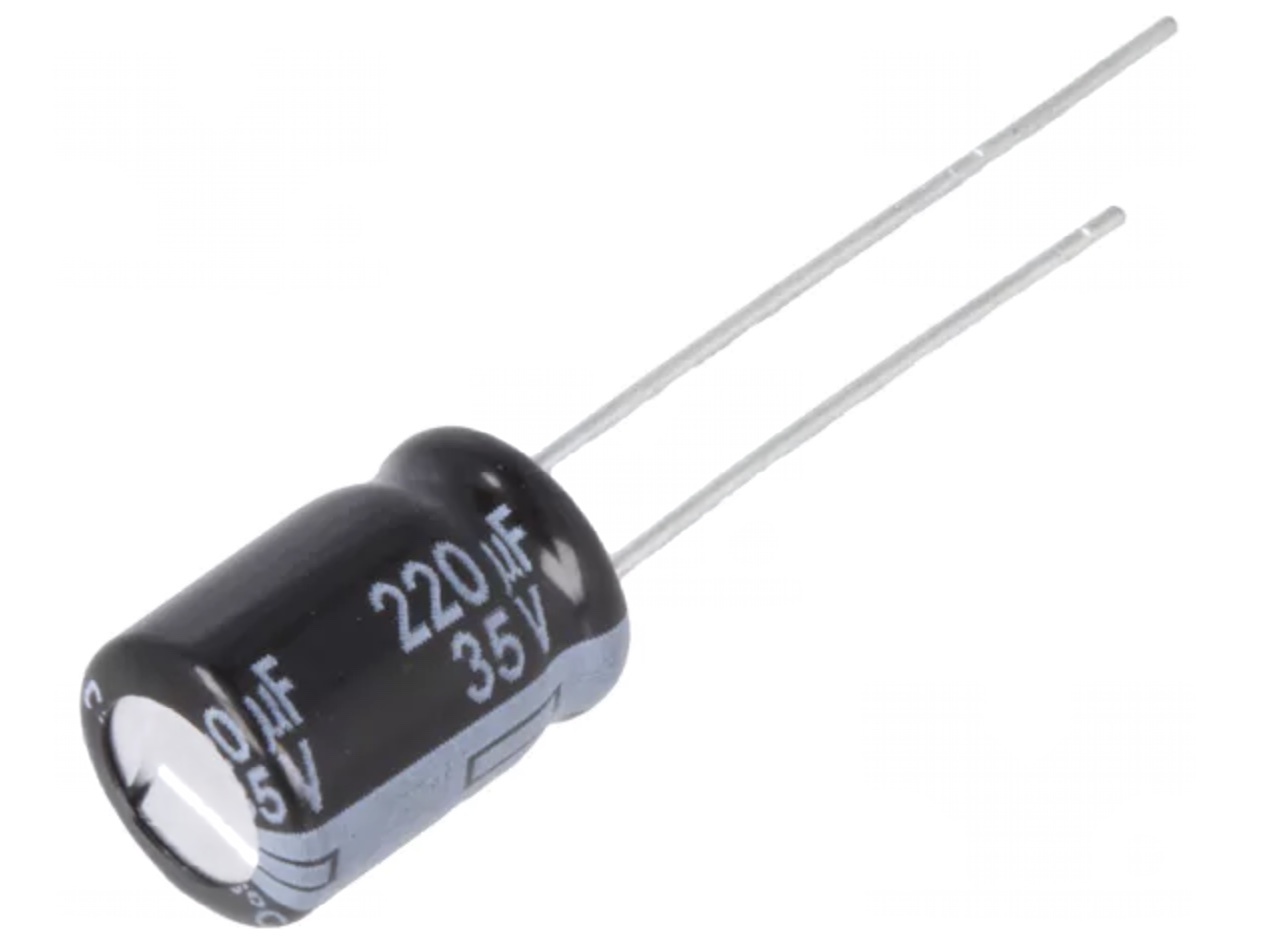 Condensador Electrolítico 220uF/35V AEC-Q200 Panasonic