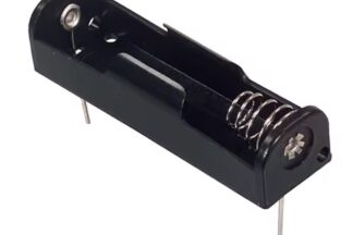 Portapilas para 1 Pila Tipo AA LR6, PCB Ráster 51mm