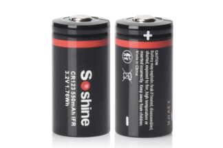 Batería 16340/RCR123 3,2V/550mAh LiFePO₄  SOSHINE