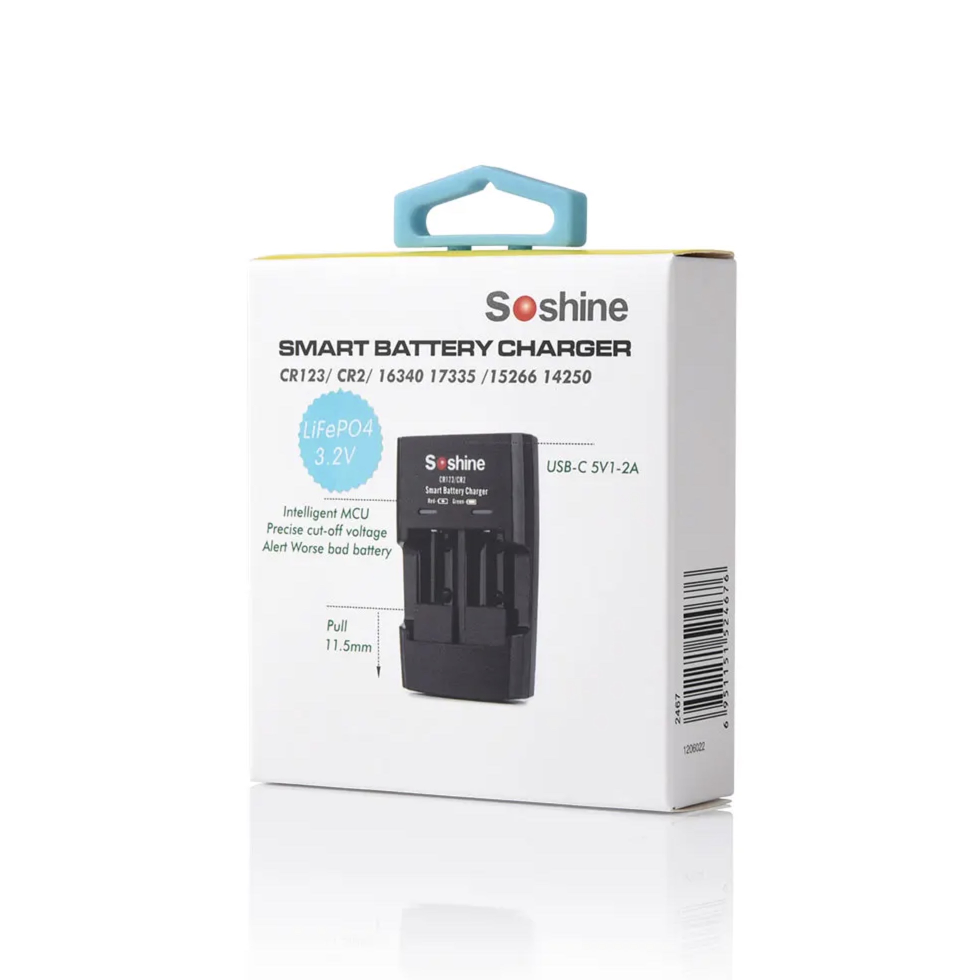 Cargador Inteligente para Baterías LiFePO₄ de 3,2 V con USB-C - Imagen 2