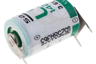 Pila Litio 3,6V/1200mAh LS14250 PCB 3pin, Positivo 1pin