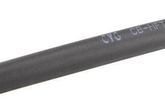 Tubo termorretráctil de poliolefina 1m Negro, Ø6,5mm, 2:1