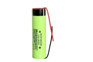 Batería Panasonic NCR18650B de Litio 3,7V/3400mAh C/Cables soldar