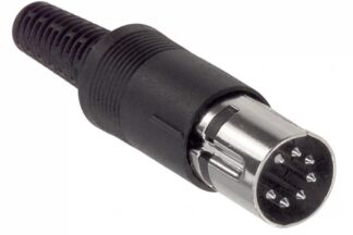 CONECTOR DIN MACHO 7p DIN 45329