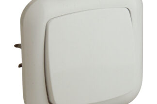 Conmutador de empotrar Blanco 10A/250V