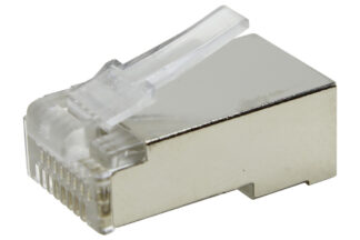 Conector Clavija RJ45 Macho Blindado 8p/8c