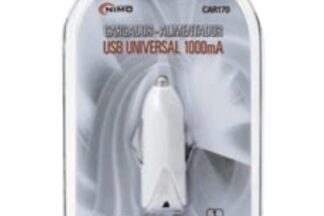 Convertidor de Mechero Coche/Camión Pequeño (12/24V) a USB (1A)