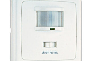 Interruptor/Detector de Movimiento o Sonido, Empotrable