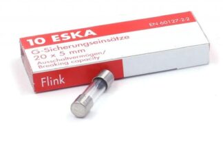 Fusible 5A/250V 5x20mm F Rápido 10uds 520.624 Homologado